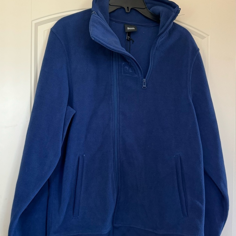 New Men’s Bench Funnel Neck Fleece Jacket